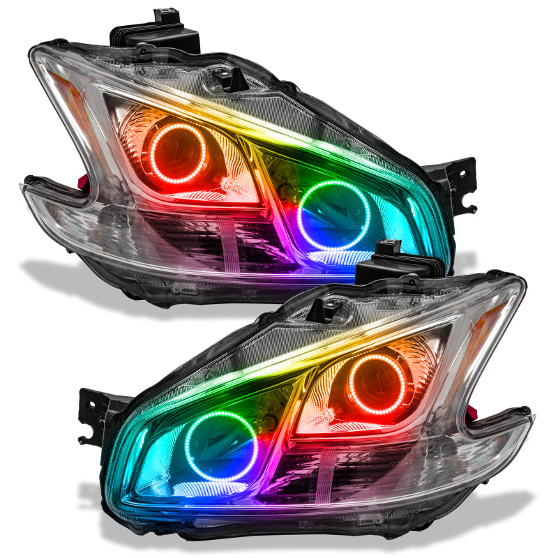 Oracle 09-13 Nissan Maxima SMD HL (Non-HID)-Chrome - ColorSHIFT SEE WARRANTY