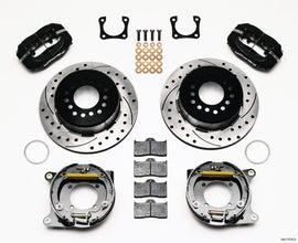 Wilwood Forged Dynalite P/S Park Brake Kit Drilled Chevy 12 Bolt-Spec 3.15in Bearing