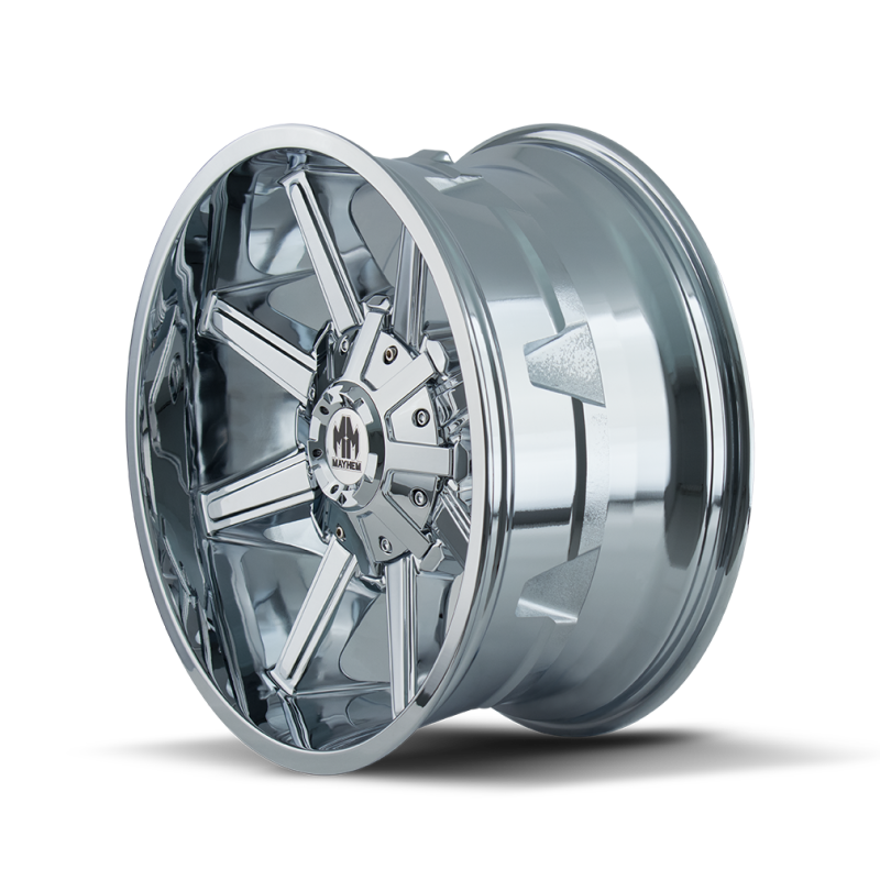 Mayhem 8104 Arsenal 22x12 / 6x135 BP / -44mm Offset / 106mm Hub Chrome Wheel