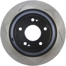 Load image into Gallery viewer, StopTech Power Slot 09-11 Hyundai Genesis 3.8L Sedan Rear Right Slotted Rotor