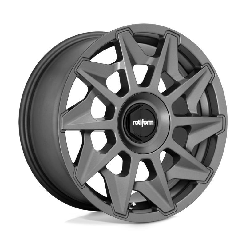 Rotiform R128 CVT Wheel 19x8.5 5x112/5x114.3 35 Offset - Matte Anthracite