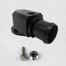 Load image into Gallery viewer, Granatelli 18-19 Jeep Trackhawk Billet Thermostat Housing- Black Powdercoat