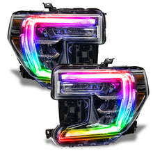 Load image into Gallery viewer, Oracle 19-21 GMC Sierra 1500 RGB+W Headlight DRL Upgrade Kit - ColorSHIFT w/o Cntrl