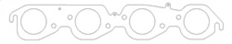 Cometic GM BBC 2.250in Round Port - 030in MLS Exhaust Gasket - GTR Auto