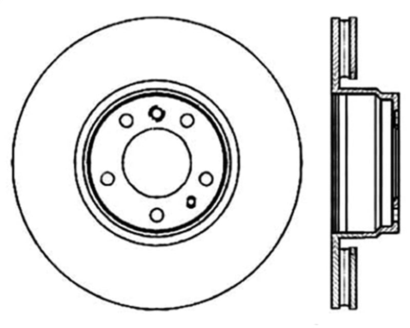 StopTech Slotted & Drilled Sport Brake Rotor