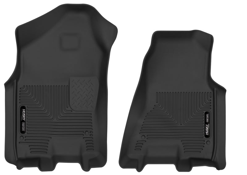 Husky Liners 2019 RAM 1500 Crew Cab/Quad Cab X-Act Contour Black Front Floor Liners - GTR Auto