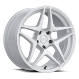 Kansei K15W Astro 18x10.5in / 5x100 BP / 12mm Offset / 73.1mm Bore - Gloss White Wheel