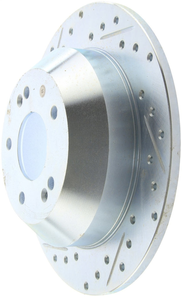 StopTech Select Sport 10-17 Hyundai Santa Fe Sport Slotted & Drilled Right Rear Brake Rotor