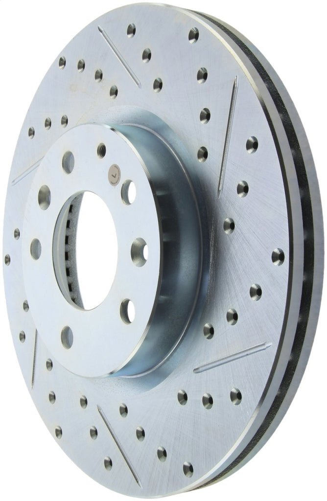 StopTech Select Sport 06-13 Mazda 6 Slotted & Drilled Vented Left Front Brake Rotor