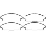 Omix Rear Brake Pads 99-04 Jeep Grand Cherokee (WJ)