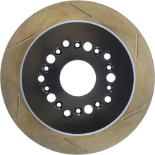 Load image into Gallery viewer, StopTech Power Slot 92-98 Lexus SC 300 Left Rear Slotted Rotor