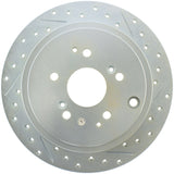 StopTech Select Sport Drilled & Slotted Rotor - Rear Left