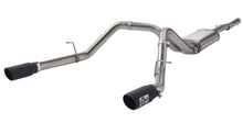 Load image into Gallery viewer, aFe Apollo GT Series 3 IN 409 SS Cat-Back Exhaust System w/ Black Tip GM Sierra 1500 09-18