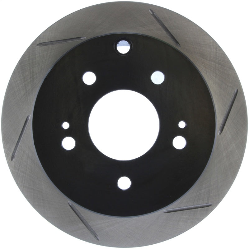 StopTech Power Slot 06-09 Mitsubishi Eclipse GS 4cyl / 04-07 Galant 2.4/3.8 Slotted Left Rear Rotor