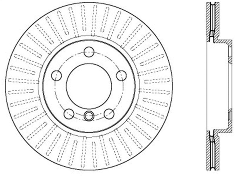 StopTech Slotted Sport Brake Rotor