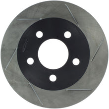 Load image into Gallery viewer, StopTech Power Slot 99-01 Jeep Cherokee/99-06 Wrangler Front Left Slotted Rotor
