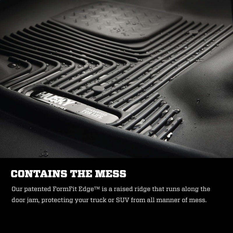 Husky Liners 21-23 Chevy Tahoe / 21-23 Cadillac Escalade X-Act Contour Black Front Seat Floor Liners - GTR Auto