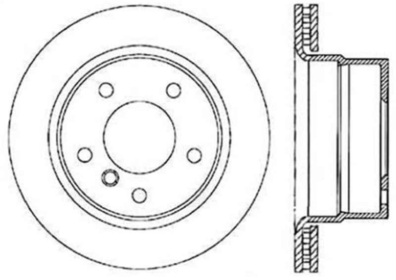 StopTech Slotted & Drilled Sport Brake Rotor