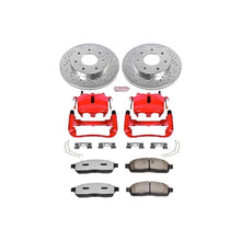 Load image into Gallery viewer, Power Stop 06-08 Lincoln Mark LT Front Z36 Truck &amp; Tow Kit w/Cals
