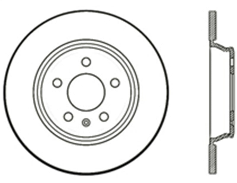 StopTech Slotted & Drilled Sport Brake Rotor