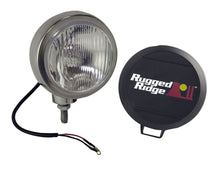 Load image into Gallery viewer, Rugged Ridge 6-In Round HID Off-road Fog Light SS Housing