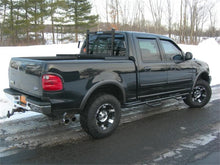 Load image into Gallery viewer, N-Fab Nerf Step 01-03 Ford F-150/Lobo SuperCrew 5.5ft Bed - Gloss Black - W2W - 3in