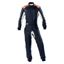 Load image into Gallery viewer, OMP One-S Overall Navy Blue/F Orange - Size 62 (Fia 8856-2018)