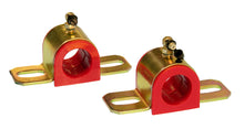 Load image into Gallery viewer, Prothane Universal 90 Deg Greasable Sway Bar Bushings - 1 1/8in - Type B Bracket - Red
