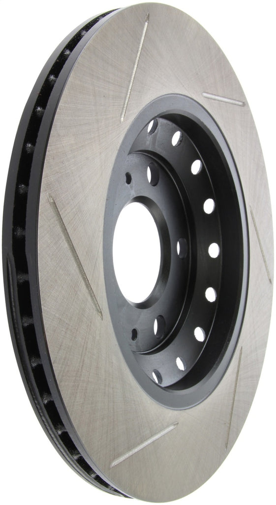 StopTech 04-10 Audi A8 Quattro Rear Left Cryo Slotted Rotor