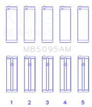 Load image into Gallery viewer, King Engine Bearings Toyota 1E/2E (1.3L) (Size STD) Performance Main Bearing Set