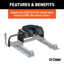 Load image into Gallery viewer, Curt E16 5th Wheel Hitch Head Adapter