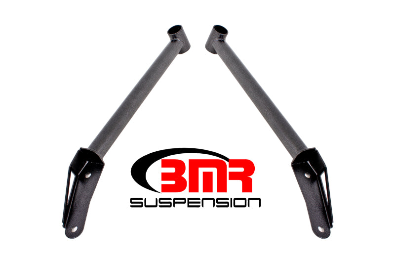 BMR 16-17 6th Gen Camaro Front Of Rear Cradle Brace - Black Hammertone - GTR Auto