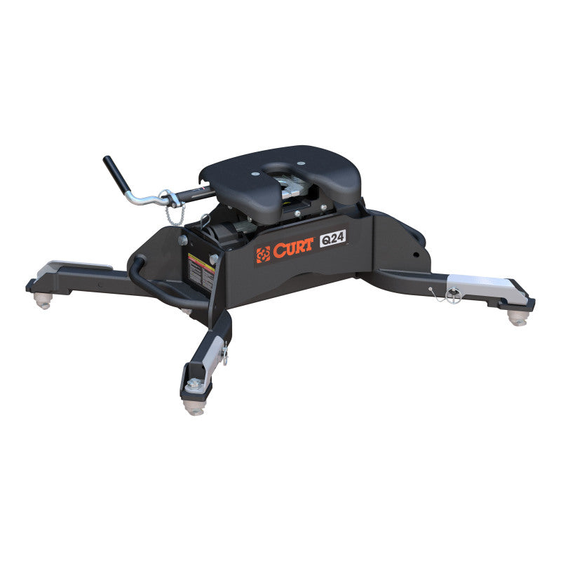 Curt Q24 5th Wheel Hitch w/Ram Puck System Legs