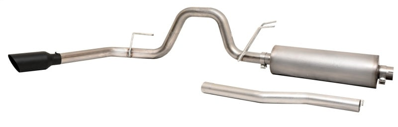Gibson 20-21 Ford F250/F350 7.3L 3in Cat-Back Single Exhaust System Stainless - Black Elite