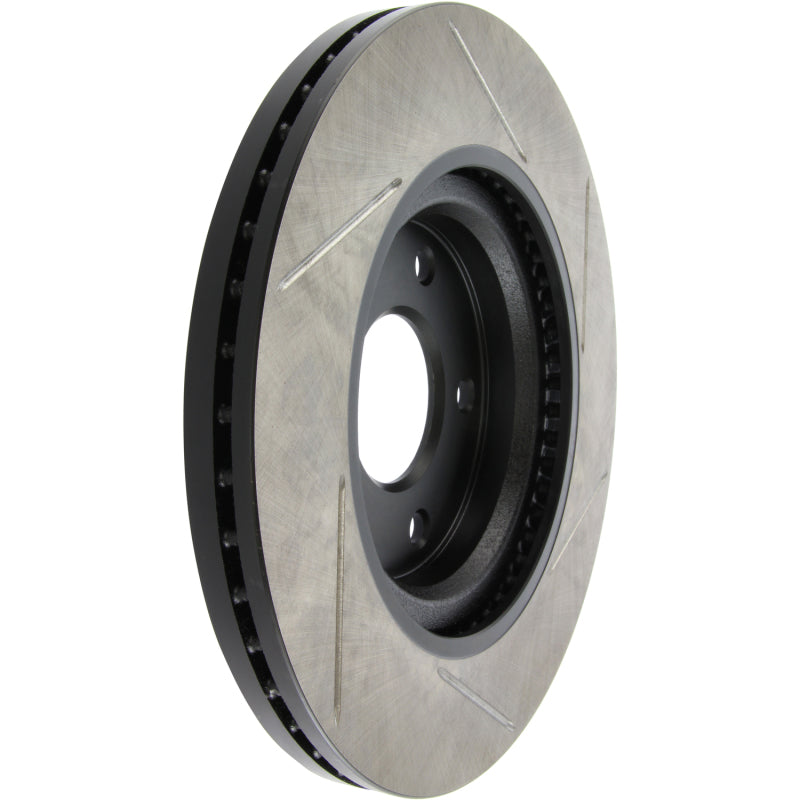 StopTech 11-14 Nissan Juke Slotted Front Right Rotor