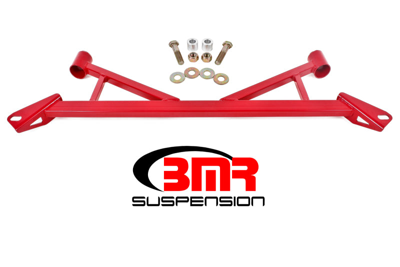 BMR 15-17 S550 Mustang Front 4-Point Subframe Chassis Brace - Red - GTR Auto