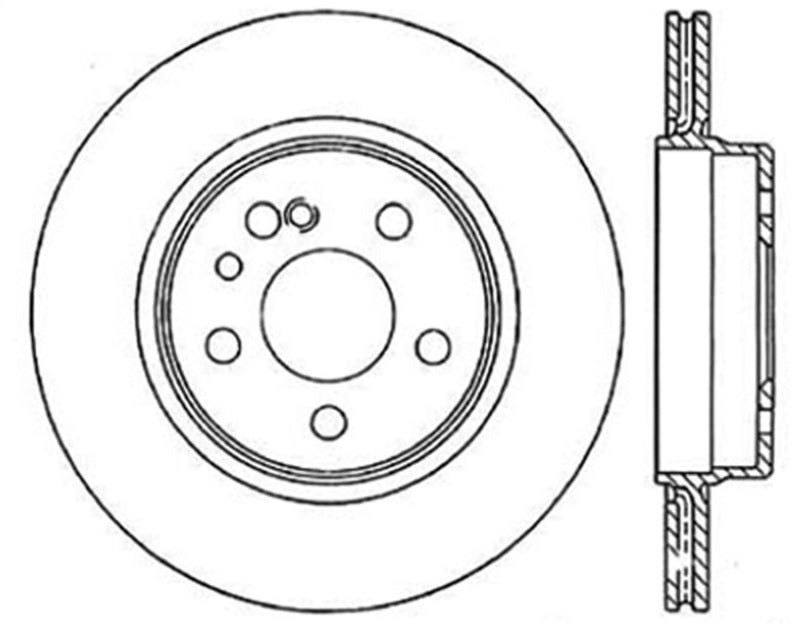 StopTech Slotted Sport Brake Rotor