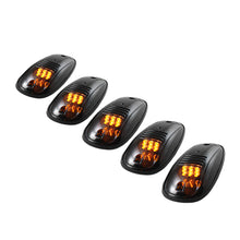 Load image into Gallery viewer, xTune 5 pcs Roof Cab Marker Parking Running Lights Smoked ACC-011
