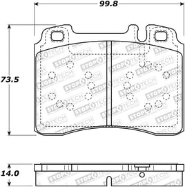 StopTech Street Brake Pads - Front