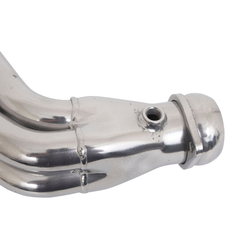 BBK 10-15 Camaro LS3 L99 Long Tube Exhaust Headers With Converters - 1-3/4 Silver Ceramic