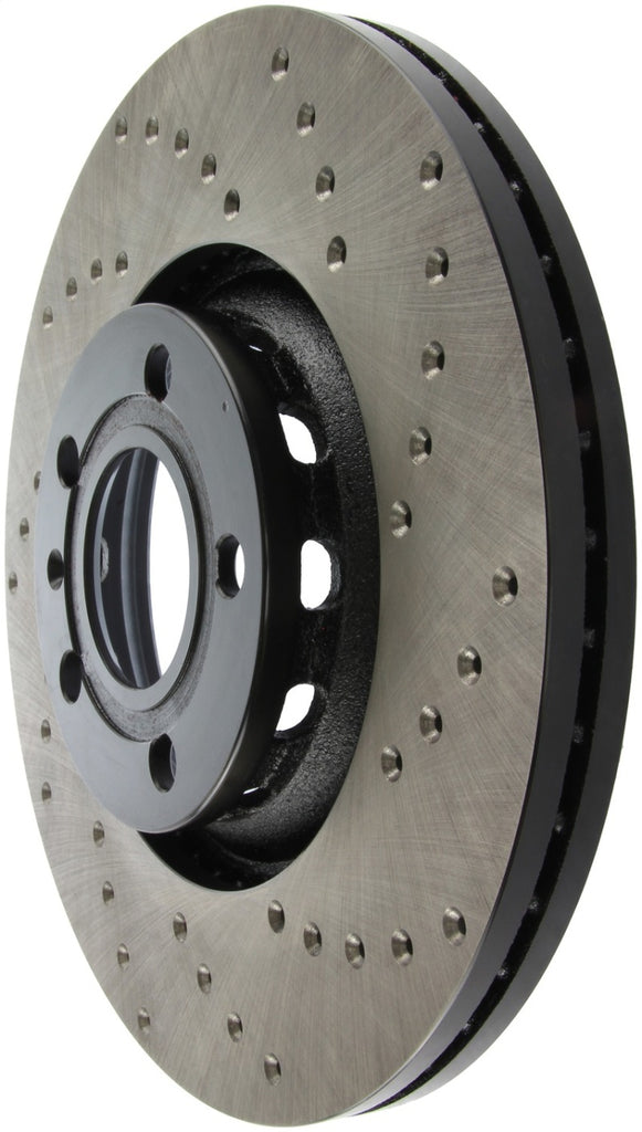 StopTech Power Slot 98-04 Audi A6 Quattro Avant Front Left Drilled Rotor