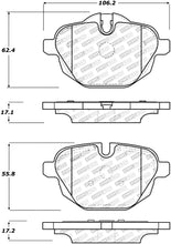 Load image into Gallery viewer, StopTech 11-17 BMW 5-Series / X3 Sport Performance Rear Brake Pads