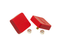Load image into Gallery viewer, Prothane Universal Bump Stop 5/8X2X2 Sqr w/ Ctr Stud - Red