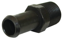 Load image into Gallery viewer, Moroso Air/Oil Separator Fuel Line Fitting - 3/8in to 1/2in Hose - Straight - Black - Single