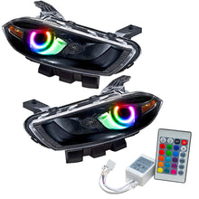 Load image into Gallery viewer, Oracle 13-14 Dodge Dart (HID Style) SMD HL - Black - ColorSHIFT w/ Simple Controller SEE WARRANTY