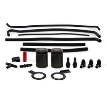 Load image into Gallery viewer, Mishimoto 08-14 Subaru STI Baffled Oil Catch Can Kit - Black