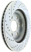 Load image into Gallery viewer, StopTech Select Sport Drilled &amp; Slotted Rotor - Left Front/Rear