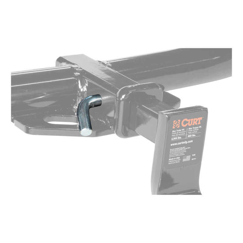 Curt 1/2in Hitch Pin (1-1/4in Receiver Zinc)