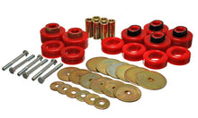 Load image into Gallery viewer, Energy Suspension Fd Rear Subframe Bush Set - Red