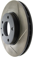 Load image into Gallery viewer, StopTech Power Slot 03 MazdaSpeed3 Protege SportStop Slotted Front Left Rotor